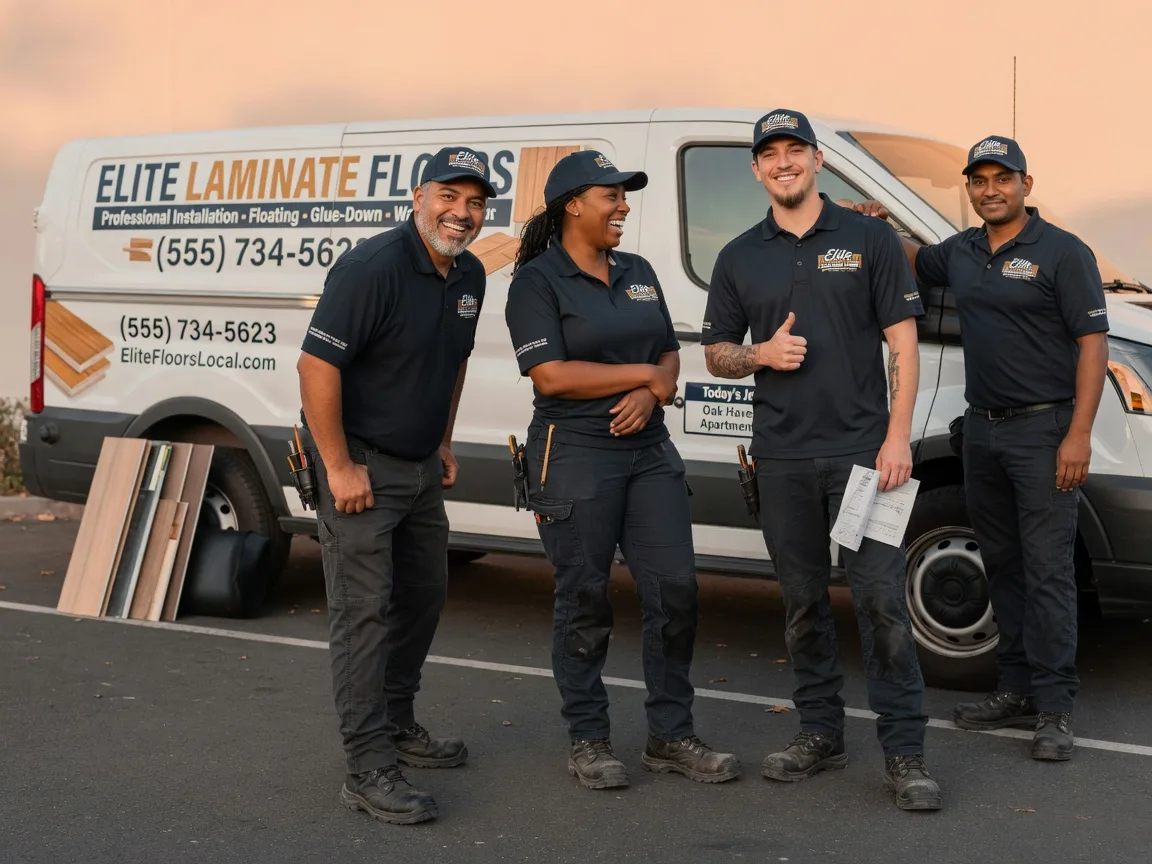 Laminate flooring installation company in Powell, OH